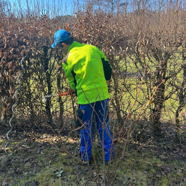 Professionelle Gartenpflege in Graz und Hitzendorf: Grünraumpflege Danko Julian bei der Pflege eines Gartens