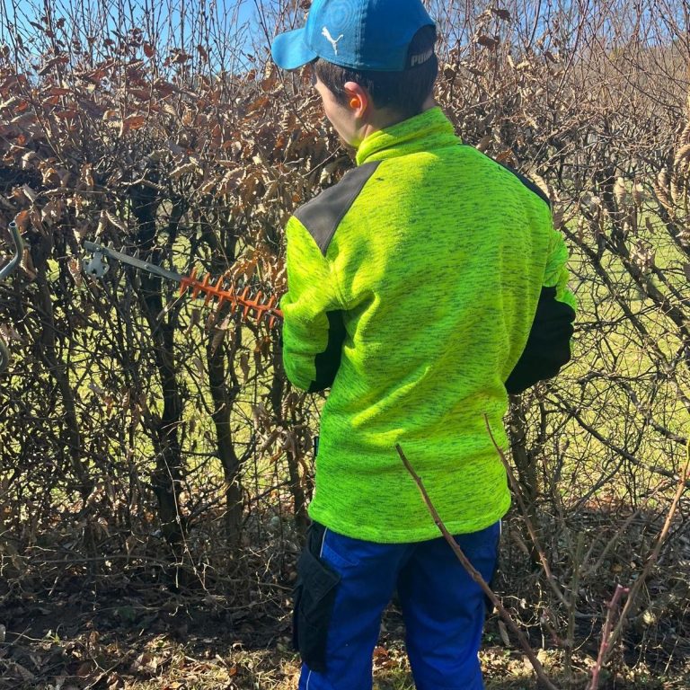 Fachgerechter Heckenschnitt durch Julian Danko – professionelle Grünraumpflege für höchste Kundenzufriedenheit in Graz & Umgebung